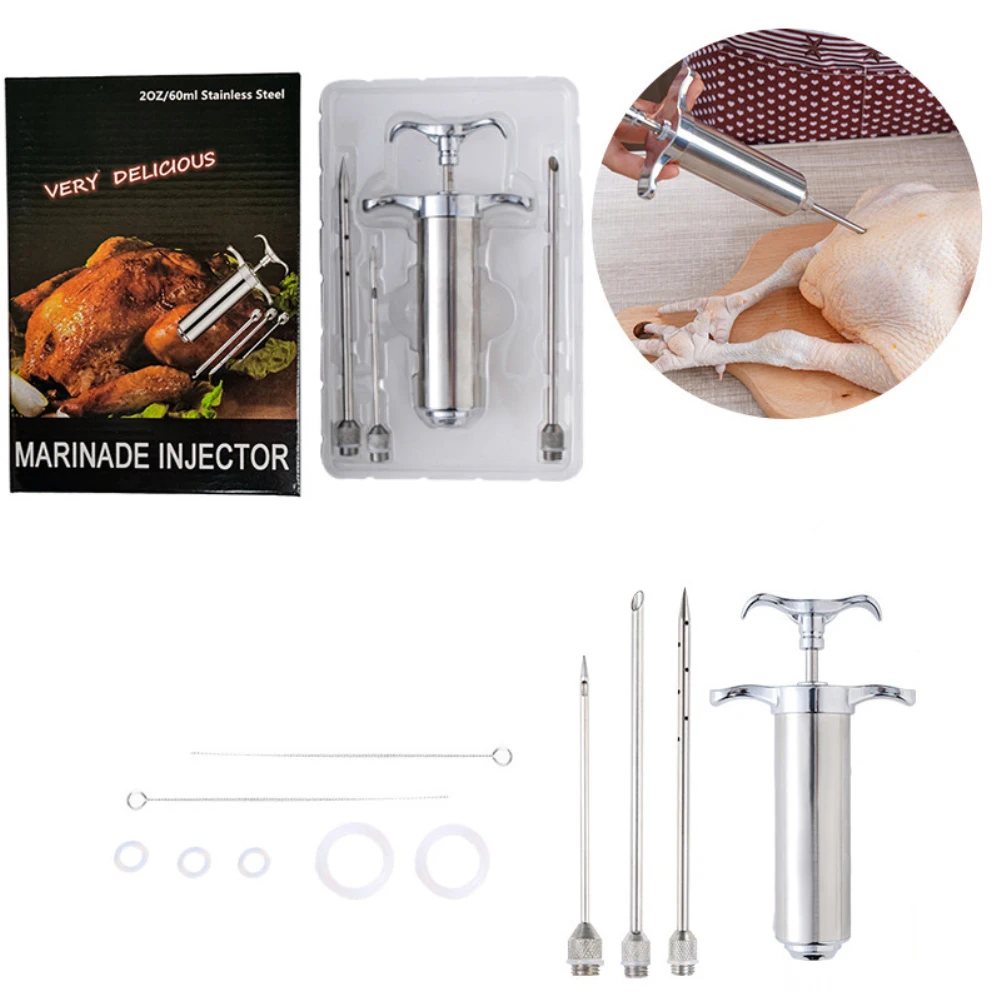 Everyday Living Flavor Injector Stainless Steel Needle New In Package