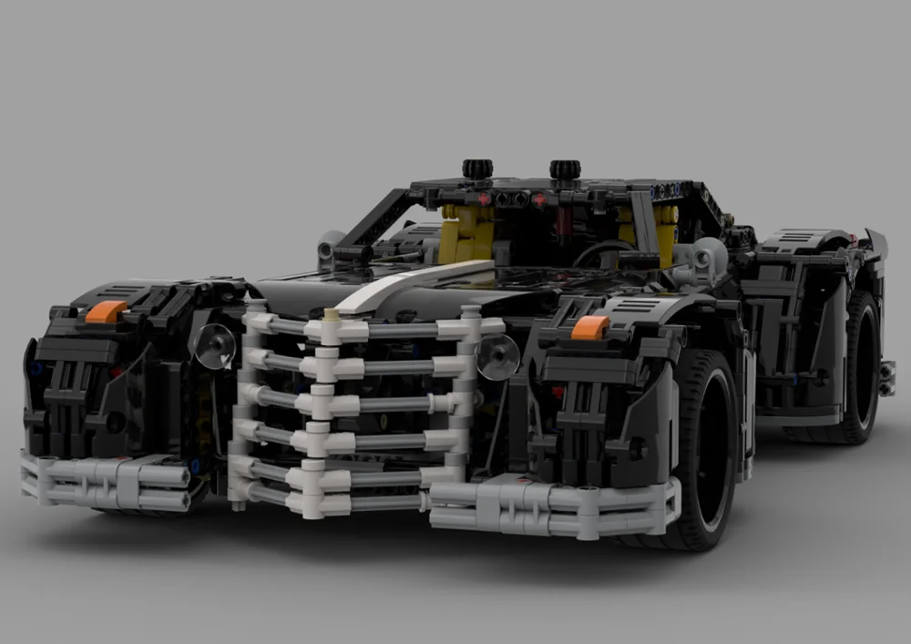 2020 LEGOINS спортивный автомобиль строительный блок GTA2 Z тип zaibatsu DIY сборка структура