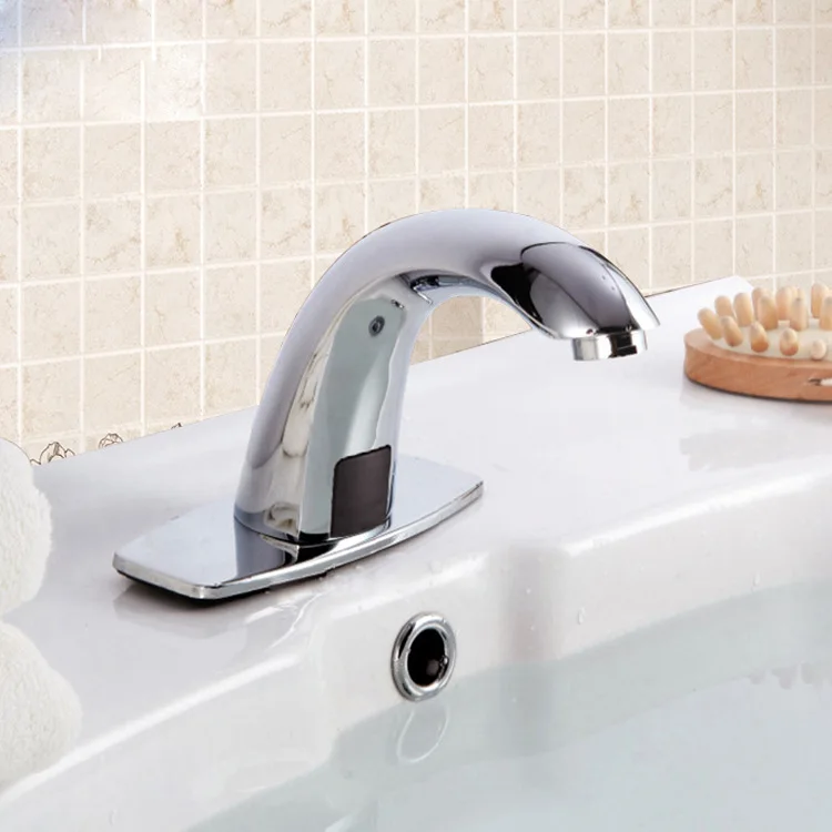 

Benefit Margin Full Copper Induction Cold Hot Water Basin Faucet Electroplate Basin Faucet