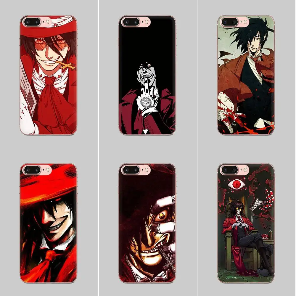 Мягкий чехол из ТПУ Для Xiaomi CC9 CC9E Mi 3 4 4i 5 5S 6 6X 8 9 SE Play Plus Pro Lite A1 Mix 2 Note Аниме Hellsing Alucard |