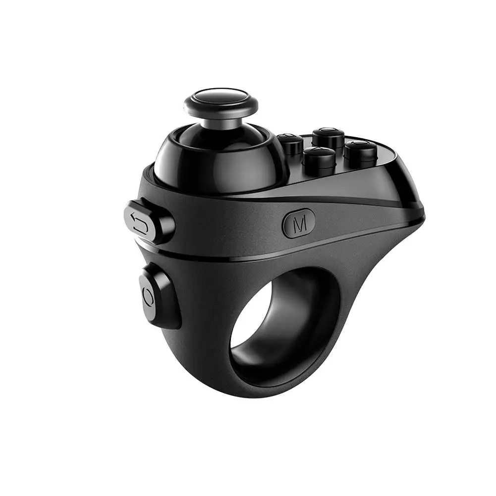 R1 Mini Ring Bluetooth4.0 Rechargeable Wireless VR Remote Game Controller Joystick Gamepad for Android 3D Glasses r57