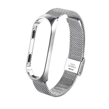 

Mi Band 4 Wrist Strap Metal Stainless Steel For Xiaomi Mi Band 4 Strap Bracelet Miband 4 Wristband Replacement Strap