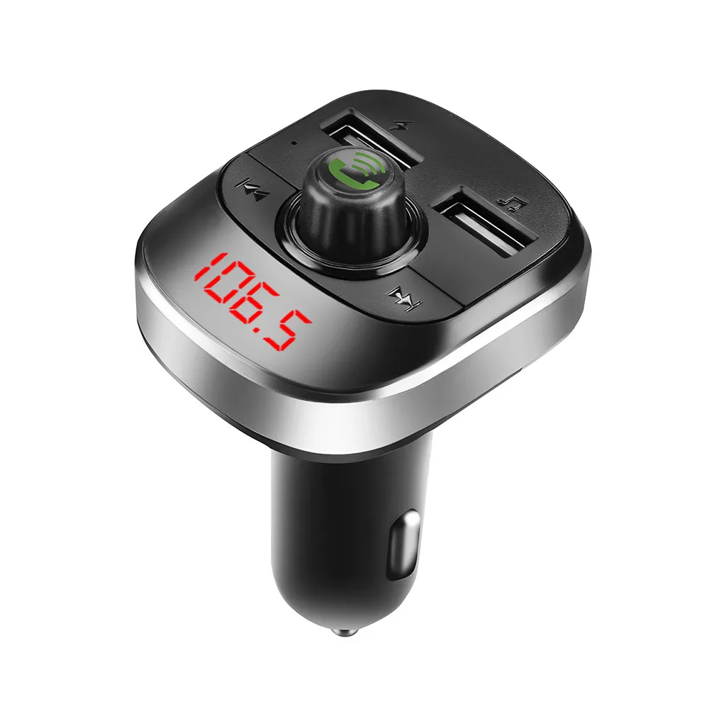 Usb музыкальный плеер MP3 воспроизводитель mp3 плеер A2DP автомобильный комплект беспроводной fm-передатчик Громкая связь воспроизведение музыки Поддержка TF карты/U D