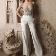 Slim Women Jumpsuits Fashion Sleeveless Off Shoulder Bronzing Sequins Party Wear monos de fiesta 2020 Hot Drop Shipping S-XL E Slim Women Jumpsuits Fashion Sleeveless Off Shoulder Bronzing Sequins Party Wear monos de fiesta 2020 Hot Drop Shipping S-XL E