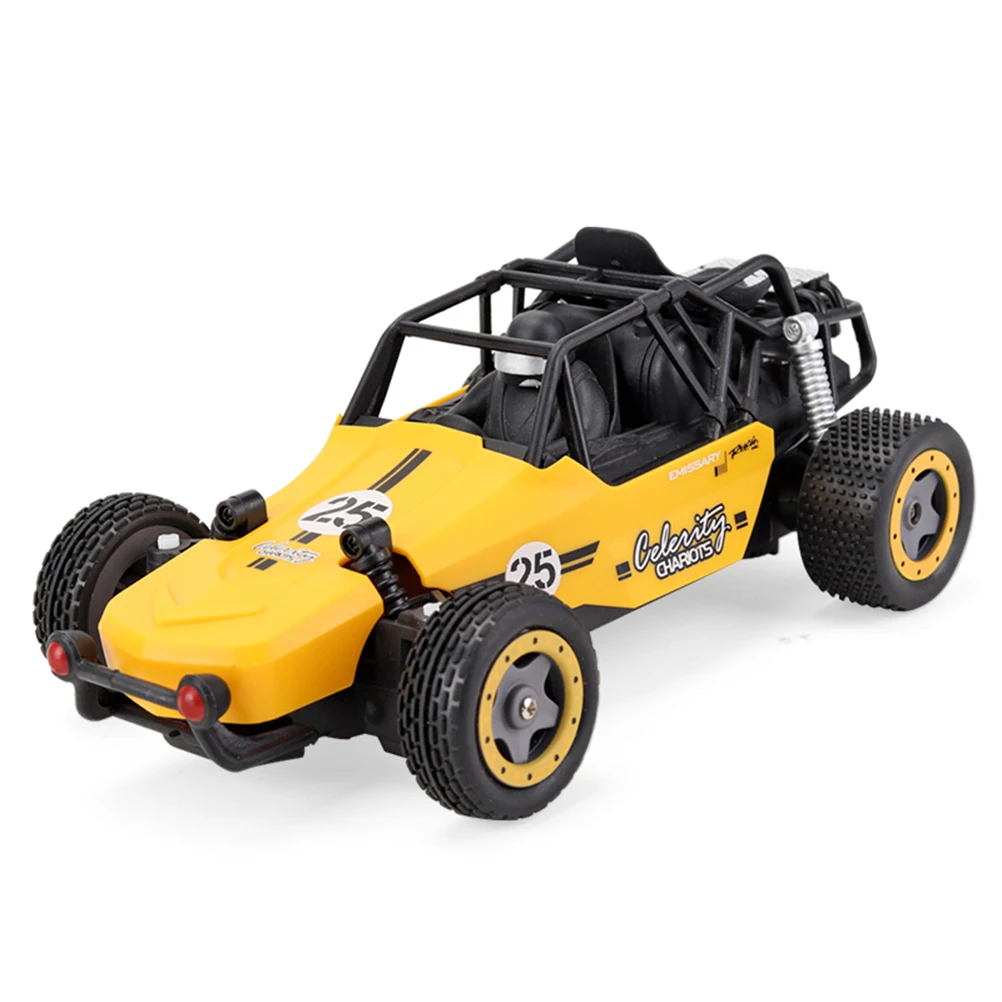 Дети 1:20 RC внедорожный автомобиль игрушки дистанционное управление гоночный автомобиль 2,4G Радиоуправление игрушечные машинки RC внедорожные автомобили игрушки для детей - Цвет: Цвет: желтый