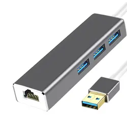 Connecteur Ethernet LAN HUB 3 ports et adaptateur OTG pour Amazon Fire, câble de connexion USB pour FIRE STICK 