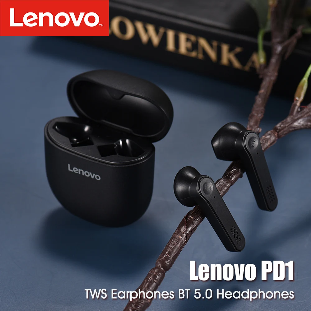 Оригинальные беспроводные наушники Lenovo PD1 TWS Bluetooth с сенсорным управлением стерео