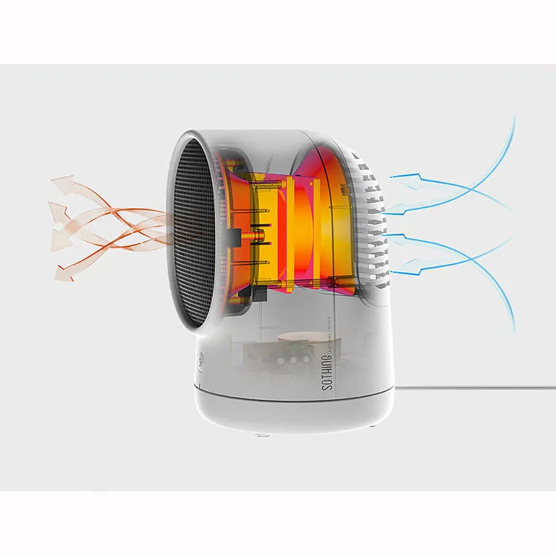 К sothing Dai персональный теплый воздух воздуходувка офисный мини настольный нагреватель небольшой бытовой энергосберегающий