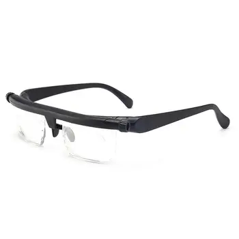 

Adjustable Glasses Non-Prescription Lenses for Nearsighted Farsighted Computer Reading Driving Unisex Variable Focus Glasses