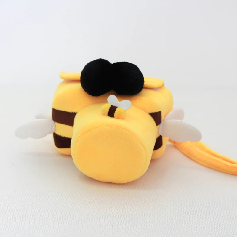 

CamDress yellow bee with wing cute dslr bag lightweight design Senior handmade Customized Camera shoulder for girls kamera pouch
