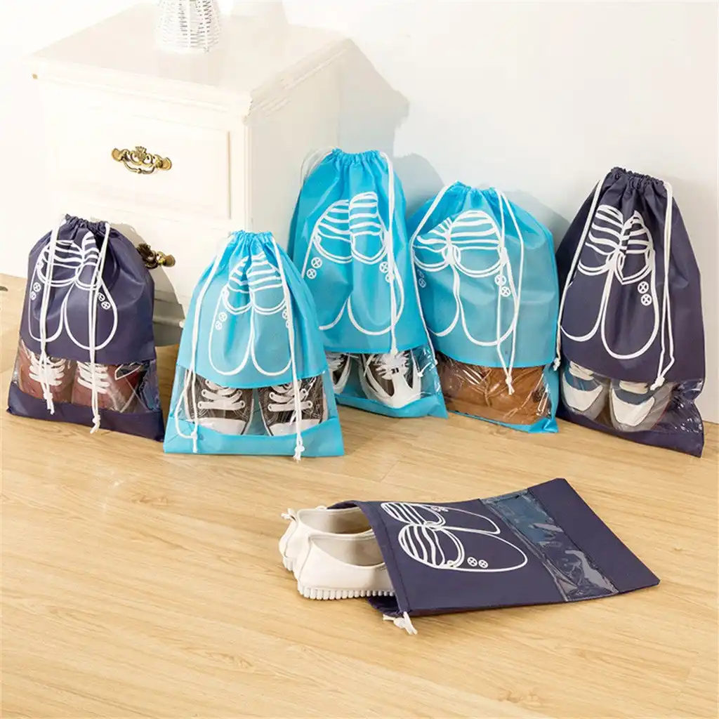 10 pcs travel shoes bags travel shoes bag waterp