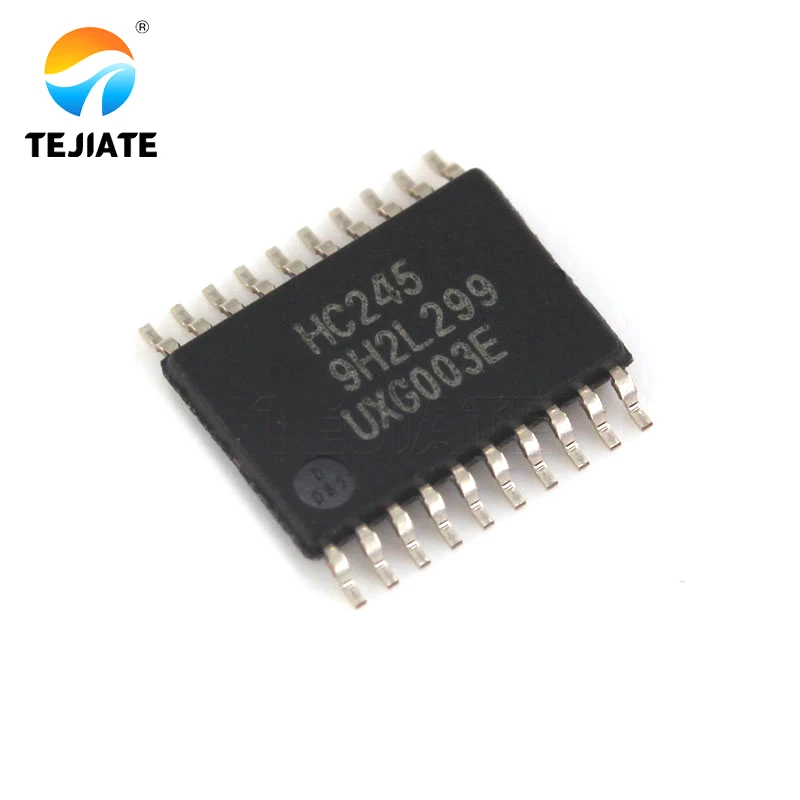 10PCS-LOT-NEW-74HC245PW-HC245-SN74HC245PW-TSSOP-20-eight-phase-three-state-bus-transceiver-package-New