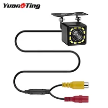 YuanTing водонепроницаемый 12 Светодиодный HD Автомобильная камера заднего вида ночного видения 170 Широкий Ангел для универсальных автомобилей