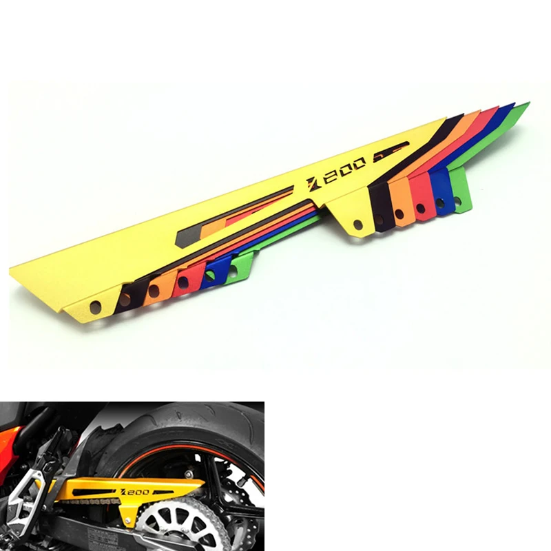 Для Kawasaki Z800 z 800 2013 2014 2015 2016 CNC защитная крышка цепи из алюминиевого сплава Защитная
