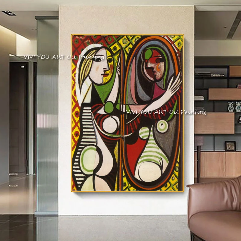 

Large Size 100% Handmade Picasso Canvas Oil Paintings Famous High Quality Wall Art Posters Pictures Home Wall Decoration Gift