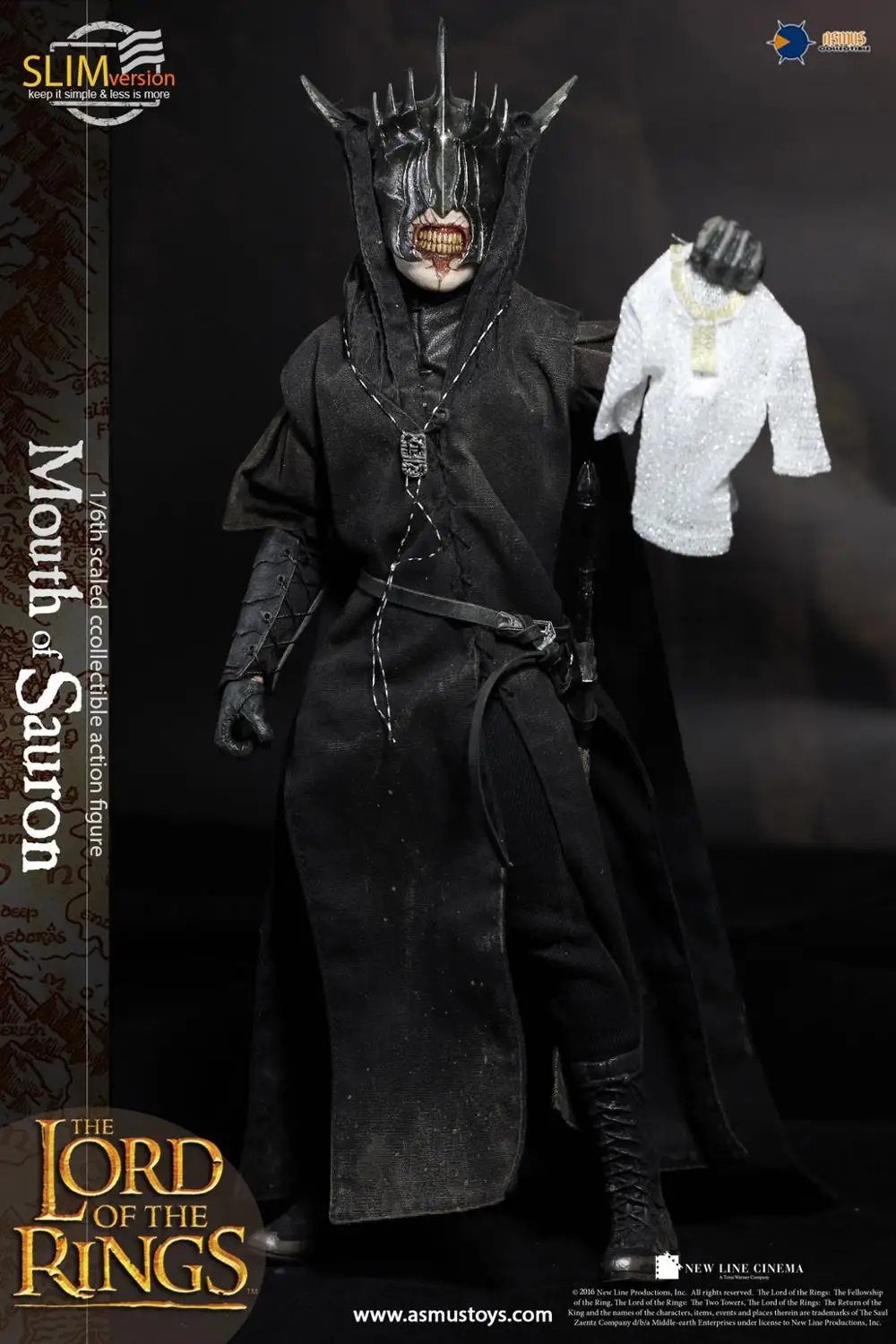 Игрушки Асмус LOTR009s Властелин колец для полости рта Саурона 1/6 рисунок