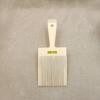 

Professional Barber Comb Large Salon Hair Styling Flat Wide Tooth Comb for Home DIY (Beige)