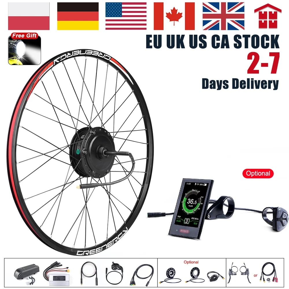 Bafang 48v 350w G020.350 Rear Wheel Hub Motor Electric Bike Conversion