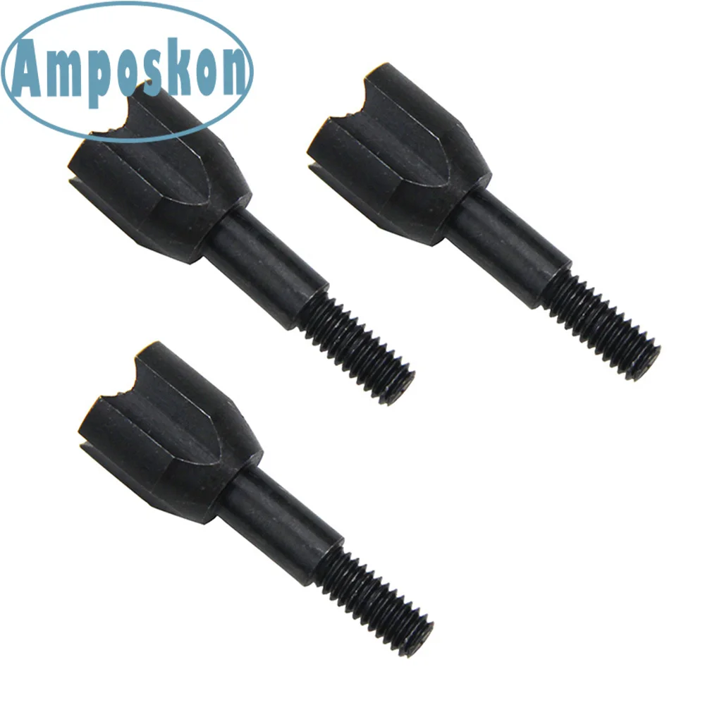 

3 PCS New Black 125 Grain Hammer Broadheads Disintegrator 32mm Hunting Arrow Head For Compound Bow Archery Accessories Arrows