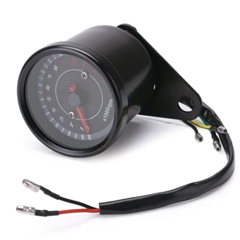 

Digital Electronic Induction Ip65 Led Backlight Universal Motorcycle Speedometer Meter Counter 13K Rpm Shift Tachometer Gauge