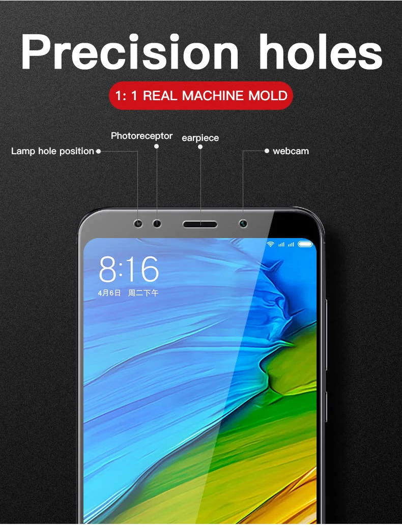 3 шт 9H защита экрана из закаленного стекла для Xiaomi Redmi Note 5 глобальная версия Note 8 Pro 8A 7 7A 6 6A 5 Plus защитное стекло