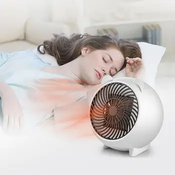 

EU/US Plug 220V 250W Portable Electric Heater Mini Fan Heater Desktop Household Stove Radiator Warmer Machine For Winter