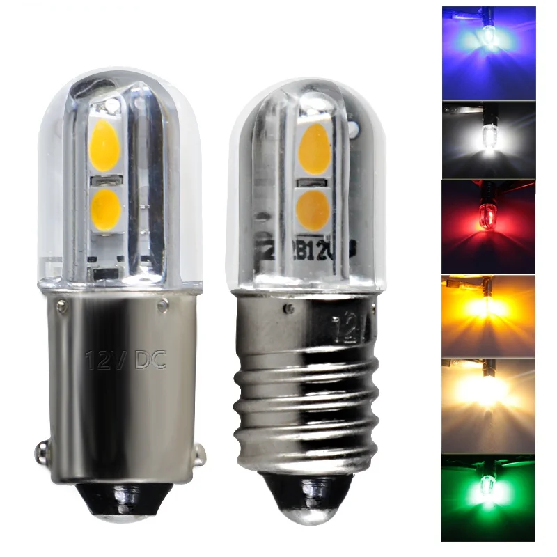 New Super Mini Led Bulb Ba9s T4w 6v 12v 24v 36v 48v 110v 220v Indicator Lights Warning Light Signal Energy Saving Lamp - Led Bulbs Tubes - AliExpress