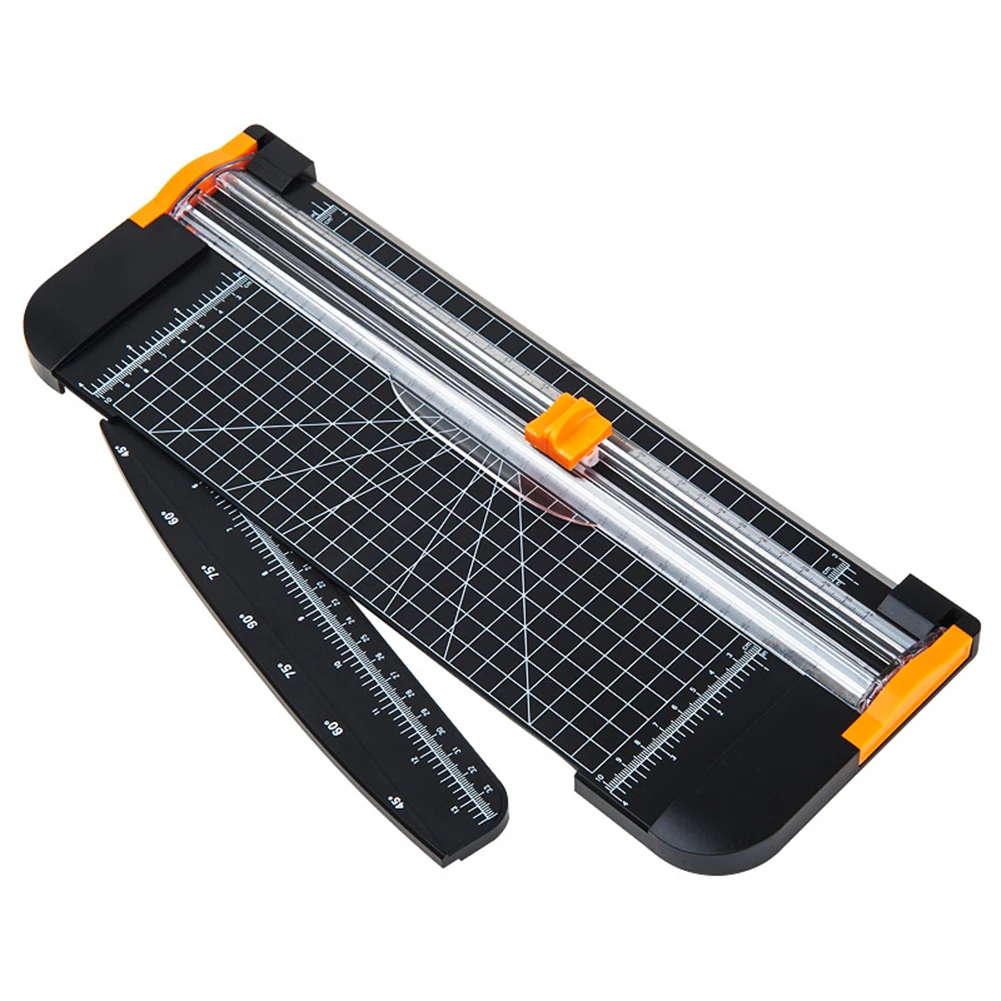 

12 Inch Paper Cutter,A3,A4,A5 Paper Trimmer with Automatic Security Safeguard Guillotine for Coupon,Craft Paper,Label and Photo