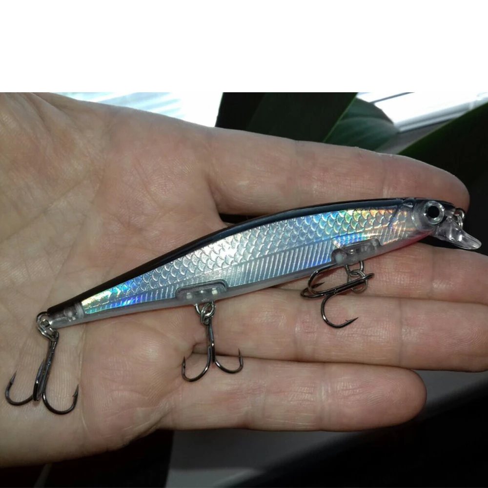 Fishing Lures Kit Spinners Swimbait Crankbaits Minnow Hard Baits Tackle 60PCS