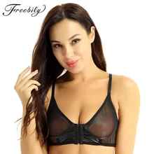 Бикини Топ сексуальный женский прозрачный черный бикини топы сетчатый бюстгальтер купальник пляжная одежда бра для плавания Горячая новинка купальный костюм