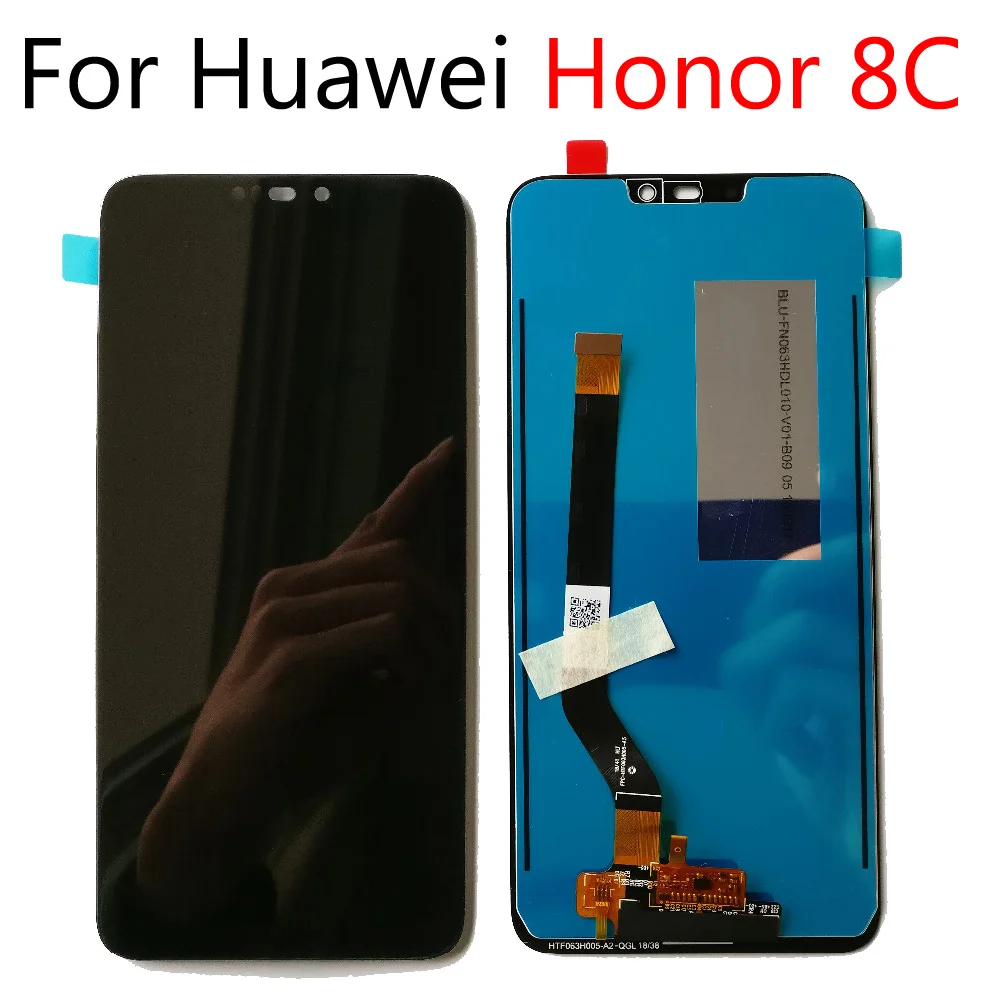 Оригинальный черный 6 26 ''ЖК-экран для Huawei честь 8C ЖК-дисплей сенсорный экран