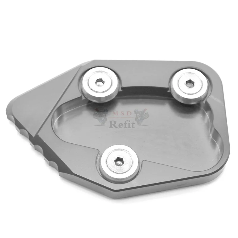 Мотоцикл cycl CNC боковой Стенд Kickstand Kick Stang расширение ножной пластины Pad для HONDA CBR1000RR 2008- CBR1000 RR