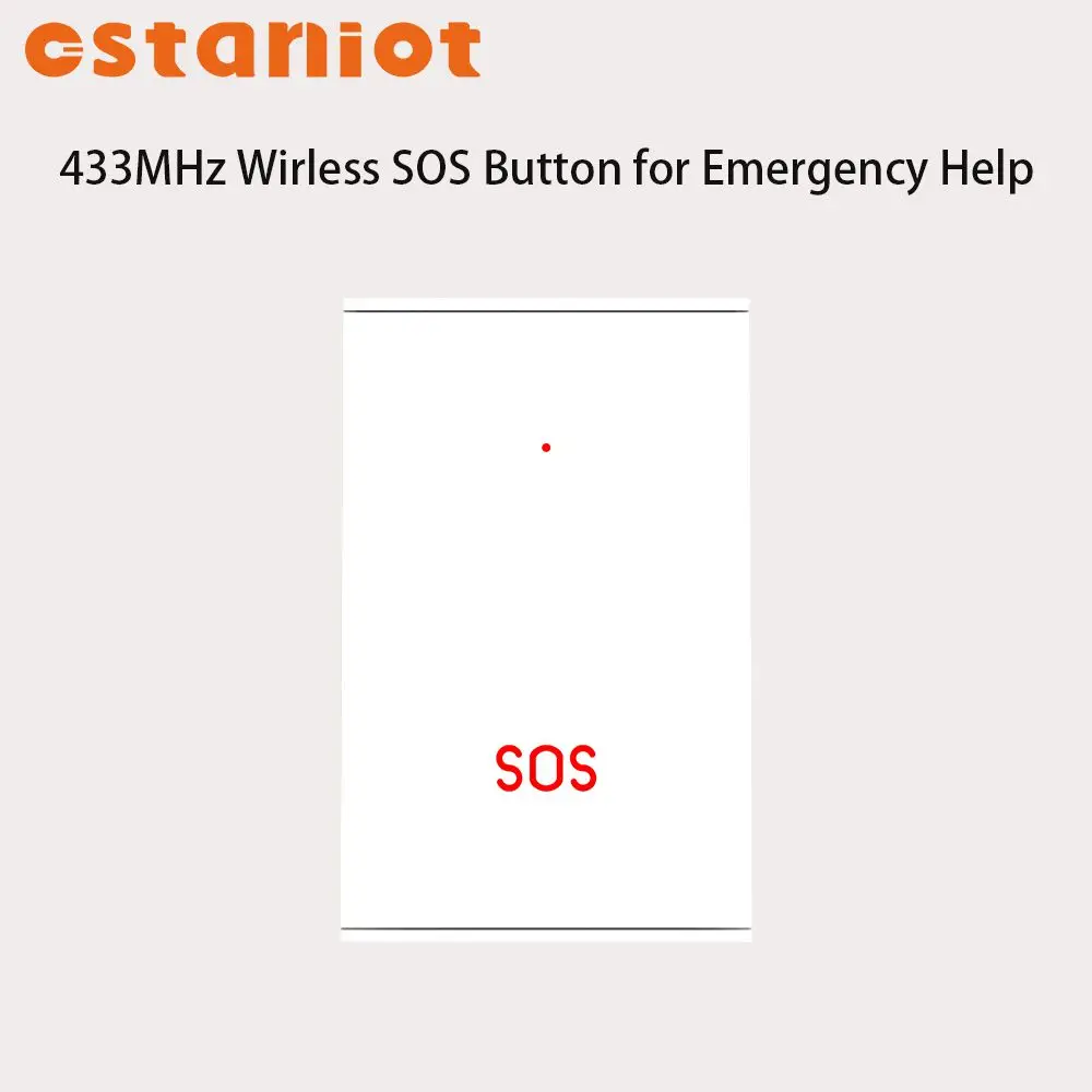 Staniot-B100 무선 도어 벨, 투야 스마트 홈 보안 보호 키트 비디오 초인종 433Mhz GSM 도난 경보 시스템