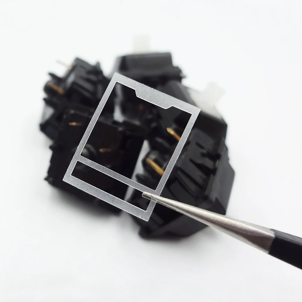 Durock-soft Double Layer Teclado Switch Film Espuma Preta Almofadas Poron Htv Mais pc 0.15 mm 0.3 mm