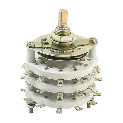 

9P3T 9 Pole 3 Position Three Decks 36Pins Band Channael Rotary Switch