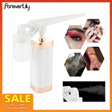 

Top 50ML Air Oxygen Compressor Kit Air Brush Spray Gun Airbrush Injector Nail Art Tattoo Craft Cake Painting Nano Mist Sprayer