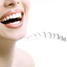 Силиконовые моделирования зубы брекеты улыбка наклейки на зубы стоматологические ультра тонкий эмуляции зуб временный Пастер