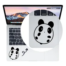 Cute Panda Partial Sticker for Huawei Matebook Touchpad Sticker for Apple Macbook Pro/Air/Retina 11 12 13 15 Trackpad Decal