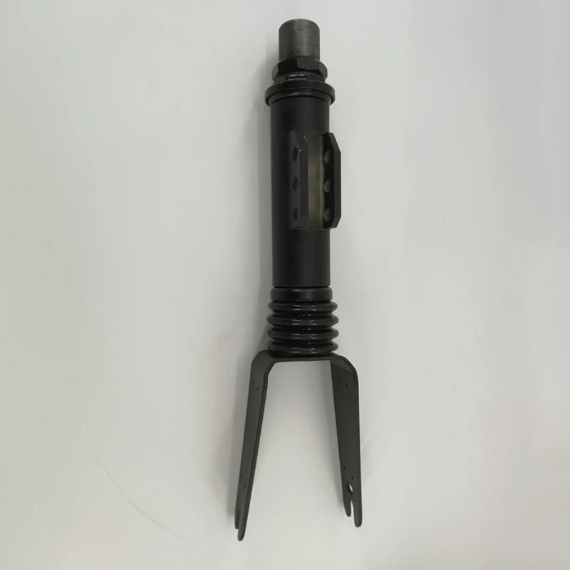 

Outdoor Front Fork Shock Absorber Assembly For KUGOO ETWOW Black Steel