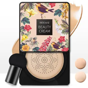 

Mushroom Head CC Cream Moisturizing Air Cushion Cream Foundation Air-permeable BB Makeup Cream Skin Brighten Waterproof G0I7