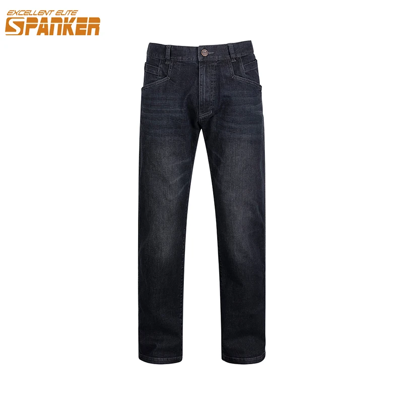 Отличные уличные мужские джинсы ELITE SPANKER джинсовые брюки обычные повседневные |