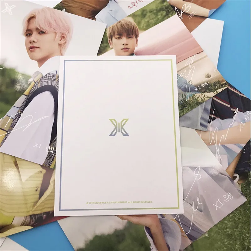 KPOP Produce 101x1 альбом Quantum Leap Prime Show-con Flash LOMO Card открытка фото карты вентиляторы подарок 195x145 мм