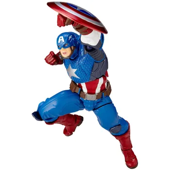 

17cm Marvel Legends Hero Kids Toys captain Action Figure Doll Toys Model Avengers Joints Can Rotate People and Anime Figma PVC