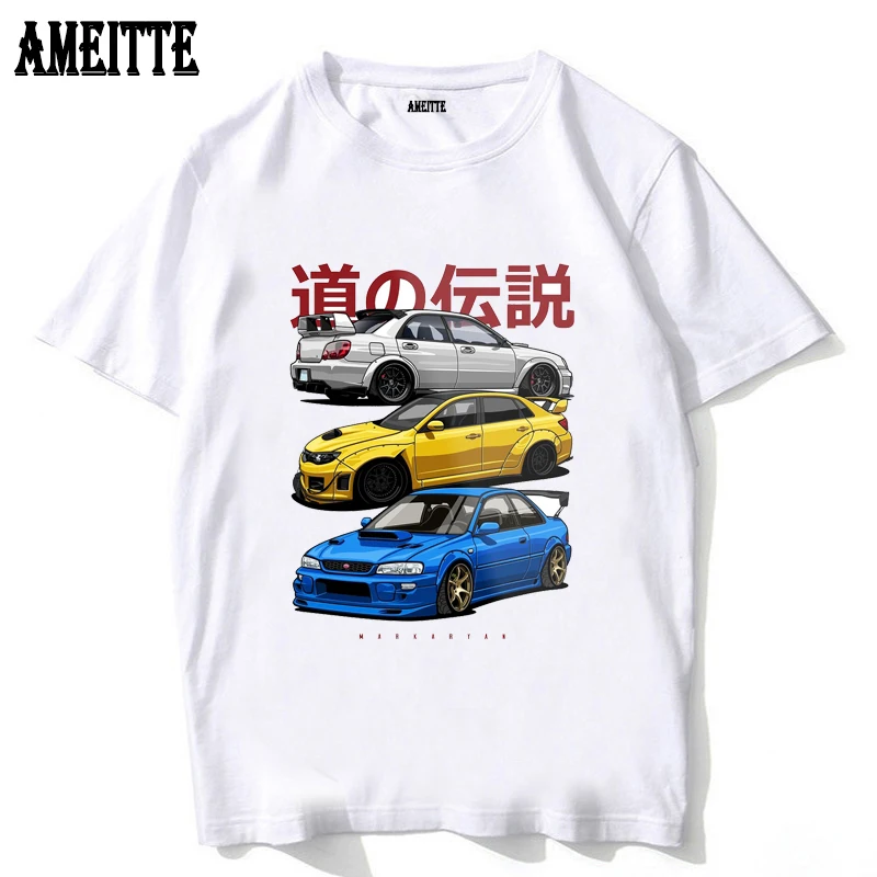 Новые летние мужские футболки с коротким рукавом JDM микс Civic CRX Integra дорожных