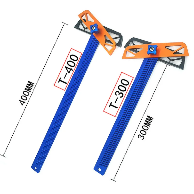 T300/T400 столярные инструменты т типа квадратная линейка; Деревообработка из алюминиевого сплава Scriber измерительный Столярный маркировочный инструмент