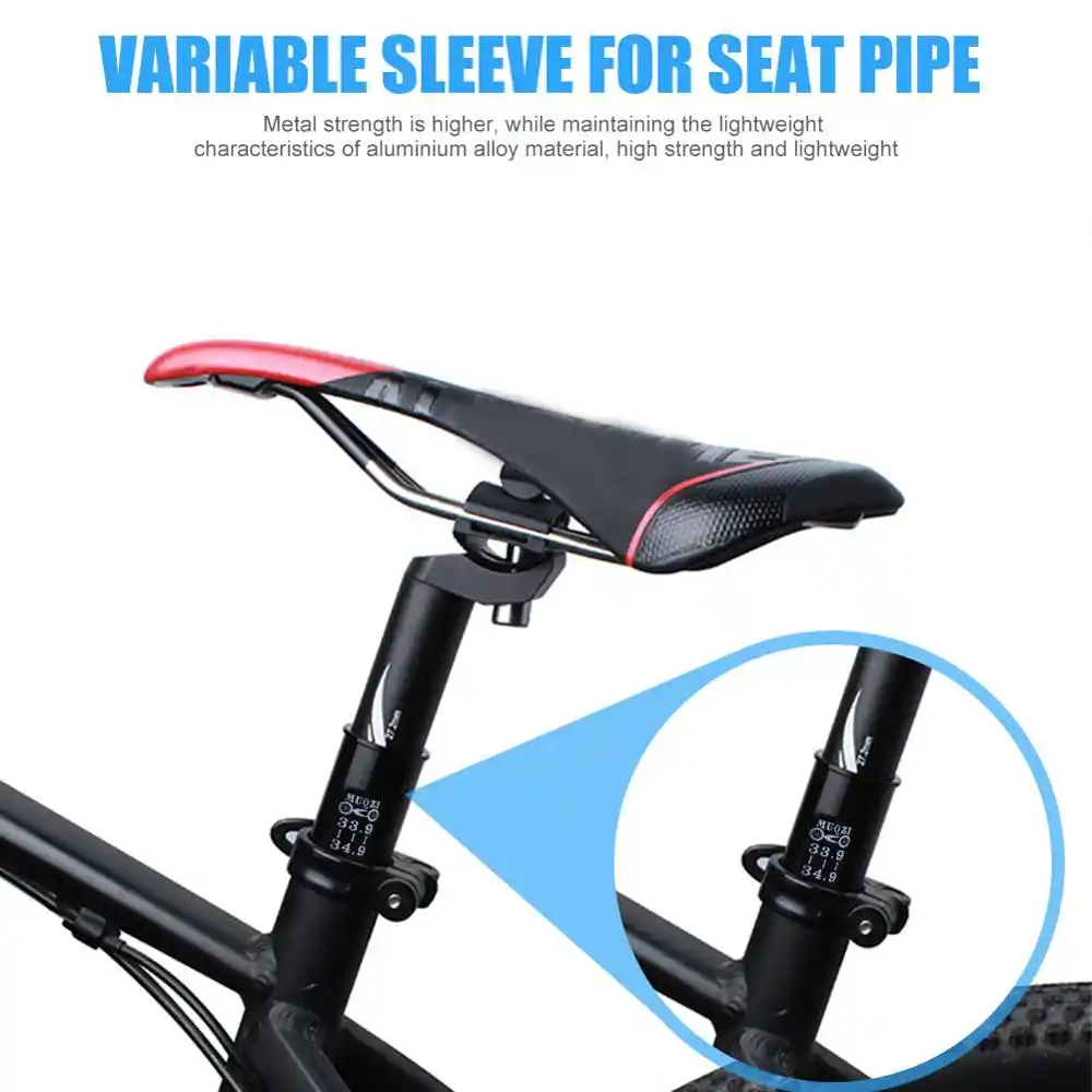 mountain bike seat and post