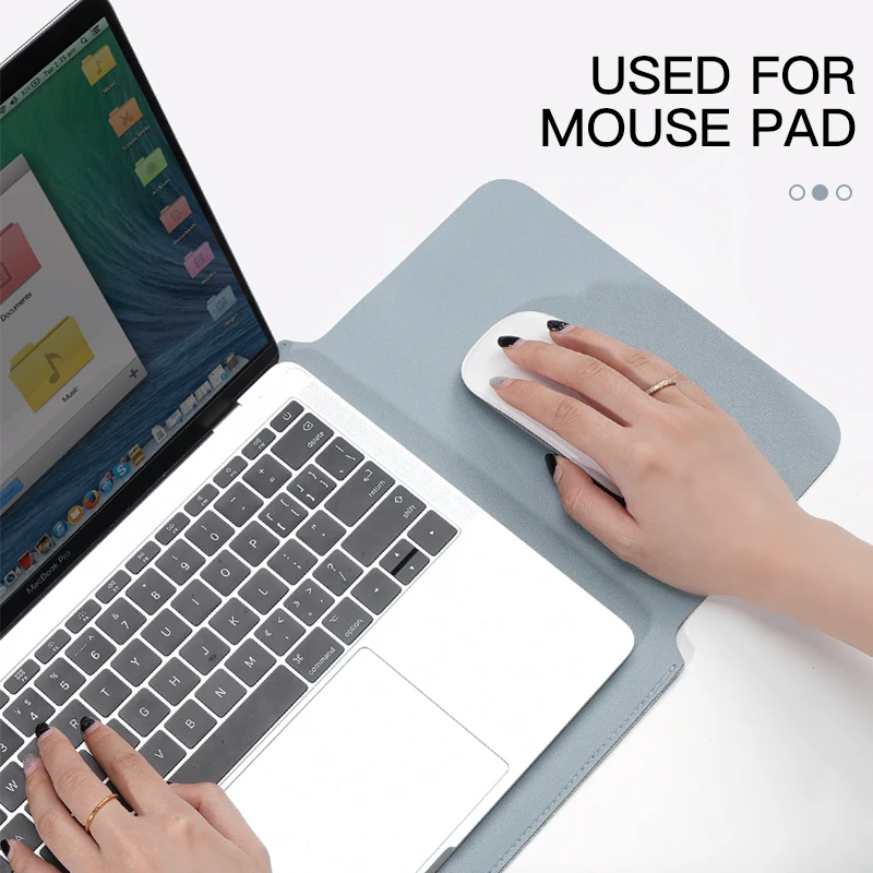Bolsa do Portátil à Prova d Água 11 12 13.3 14 15 15.6 Polegada Case para Macbook Air 13 Pro m1 Notebook Manga Huawei Xiaomi Tampa Acessórios - Imagem 3