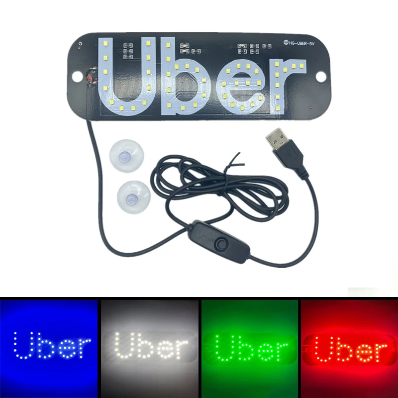 Светодиодный индикатор для салона автомобиля такси USB-разъем сигнальная