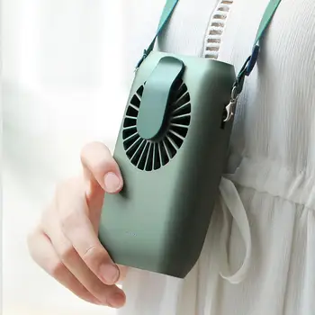 

Hanging waist fan USB charging hanging neck fan Portable Mini Hanging Waist Neck USB Charging Power Bank Desktop Cooling Fan