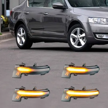 

Mirror Indicator Side Turn Signal Light For Skoda Octavia Mk3 5E 2013 2014 2015 2016 2017 2018 2019 Dynamic Indicator Blinker
